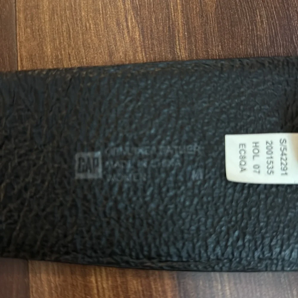 GAP Women’s Black Leather Belt Size Medium